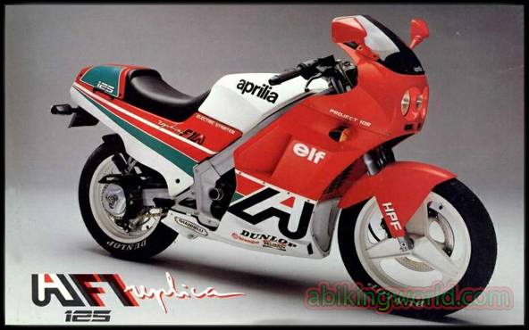 1987 - 1988 APRILIA AF1 125 PROJECT 108